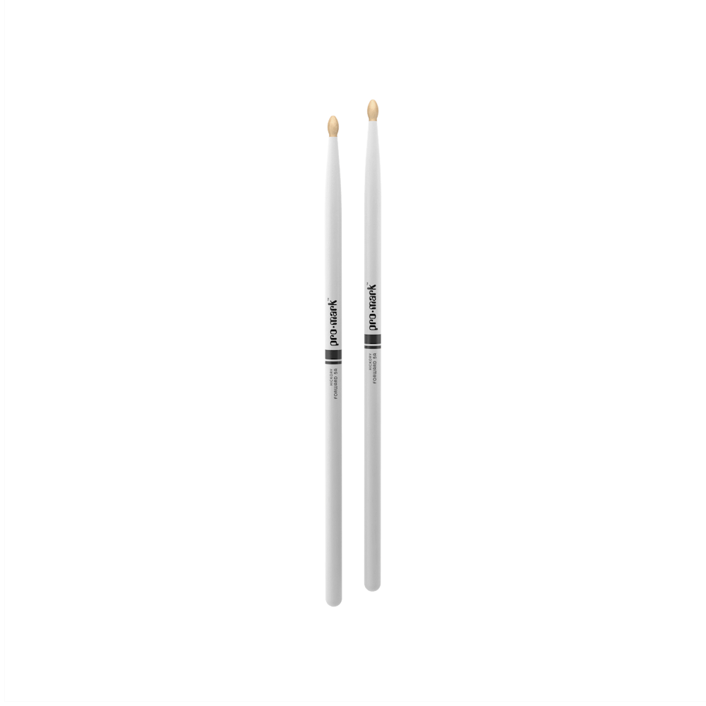 Promark 5A White Wood Tip Classic Forward Drum Sticks - product image