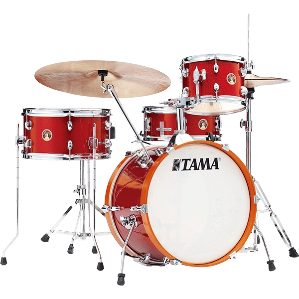 Tama Club-JAM 4-Piece Drum Kit with Hardware - Candy Apple Mist - product image