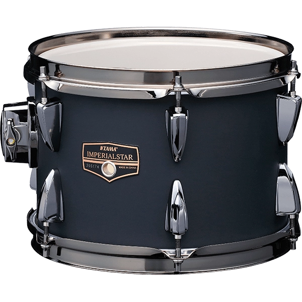Tama Imperialstar IP50H6WBN-BOB 20" 5-Piece Complete Drum Set with Hardware & Throne, Blacked out Black - product image