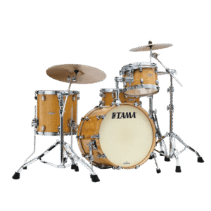 Tama Starclassic Maple 6-Piece Shell Pack with Black Nickel Hardware - Gloss Natural Movingui