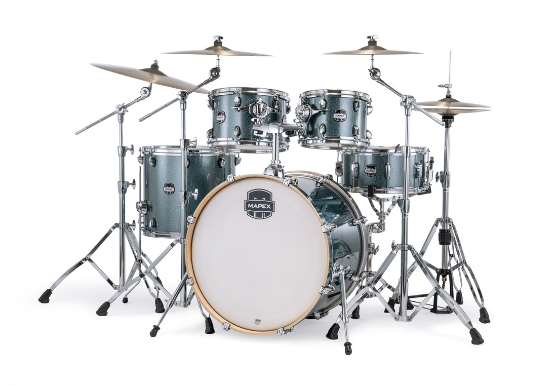 Mapex Mars Birch Hybrid 5‑Piece Shell Pack – Twilight Sparkle (MA528SFMI) - product image