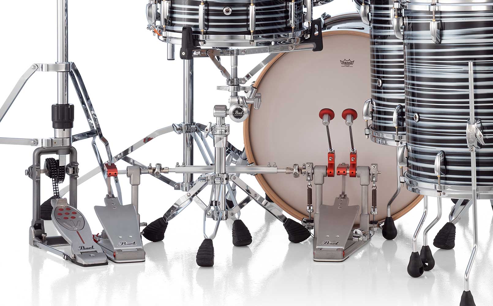 Pearl P3502D Eliminator Demon XR Direct Drive Double Bass Drum Pedal - product image