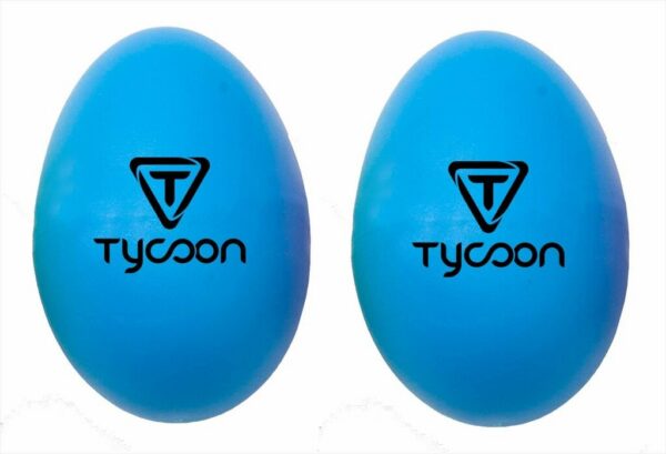Tycoon TE-B Plastic Egg Shakers Blue - product image