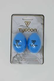 Tycoon TE-B Plastic Egg Shakers Blue - product image
