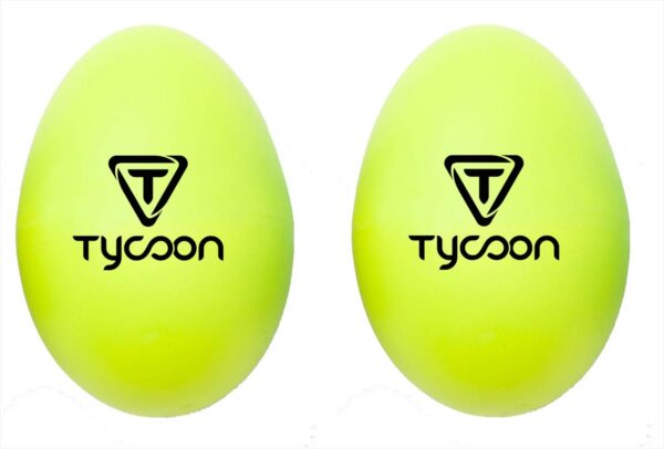 Tycoon TE-Y Plastic Egg Shakers Yellow - product image