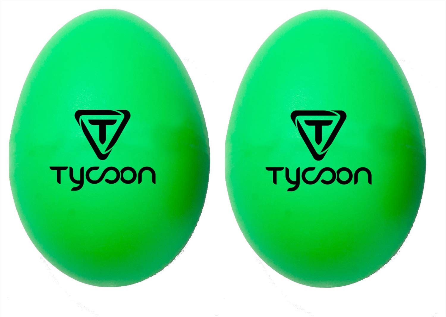 Tycoon TE-G Plastic Egg Shakers Green - product image