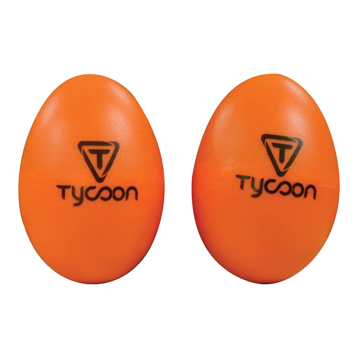 Tycoon TE-O Plastic Egg Shakers Orange - product image