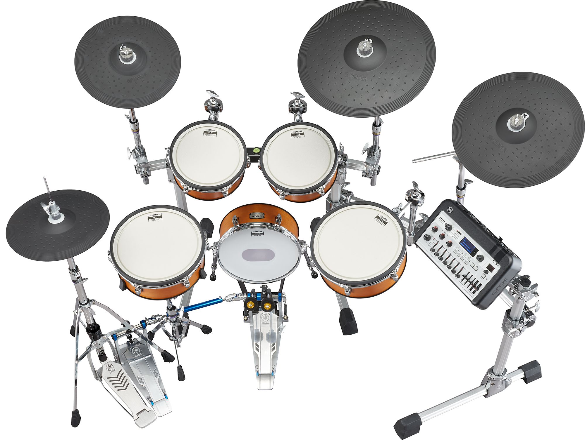 Yamaha DTX10K-X Digital Drums - Real Wood Finish - product image