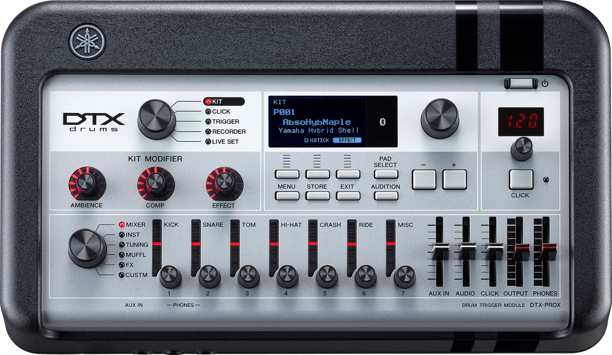 Yamaha DTX10K-X Digital Drums - Real Wood Finish - product image