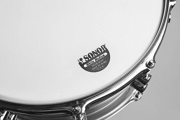 Sonor Kompressor Series 14x5.75" Steel Snare Drum – Chrome Plated - product image