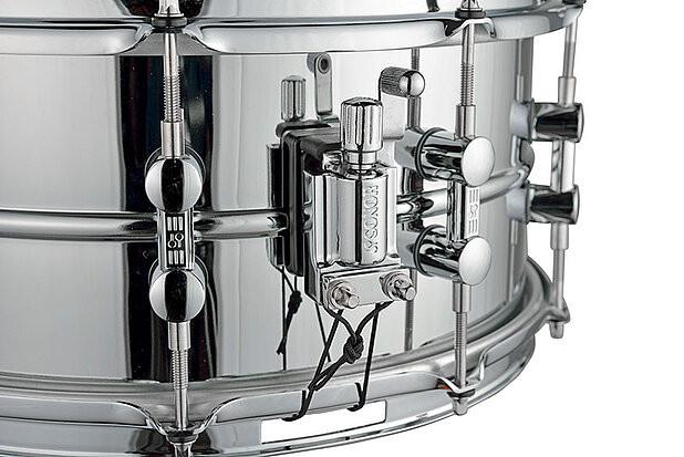 Sonor Kompressor Series 14x5.75" Steel Snare Drum – Chrome Plated - product image