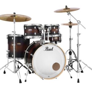 Pearl Decade Maple DMP925SP/C (260) 5-Piece Shell Pack, Satin Brown Burst