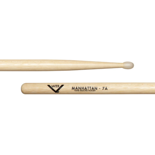 Vater Manhattan 7A Hickory Drumsticks - Nylon Tip - product image