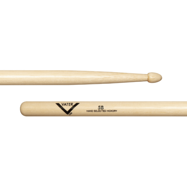 Vater 5B Hickory Drumsticks - Wood Tip - product image
