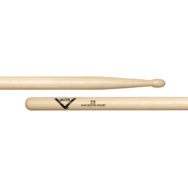 Vater 2B Hickory Drumsticks - Wood Tip - product image