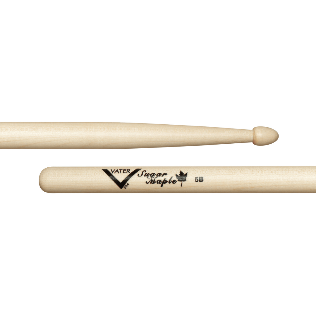 Vater Sugar Maple 5B Drumsticks - Wood Tip - product image