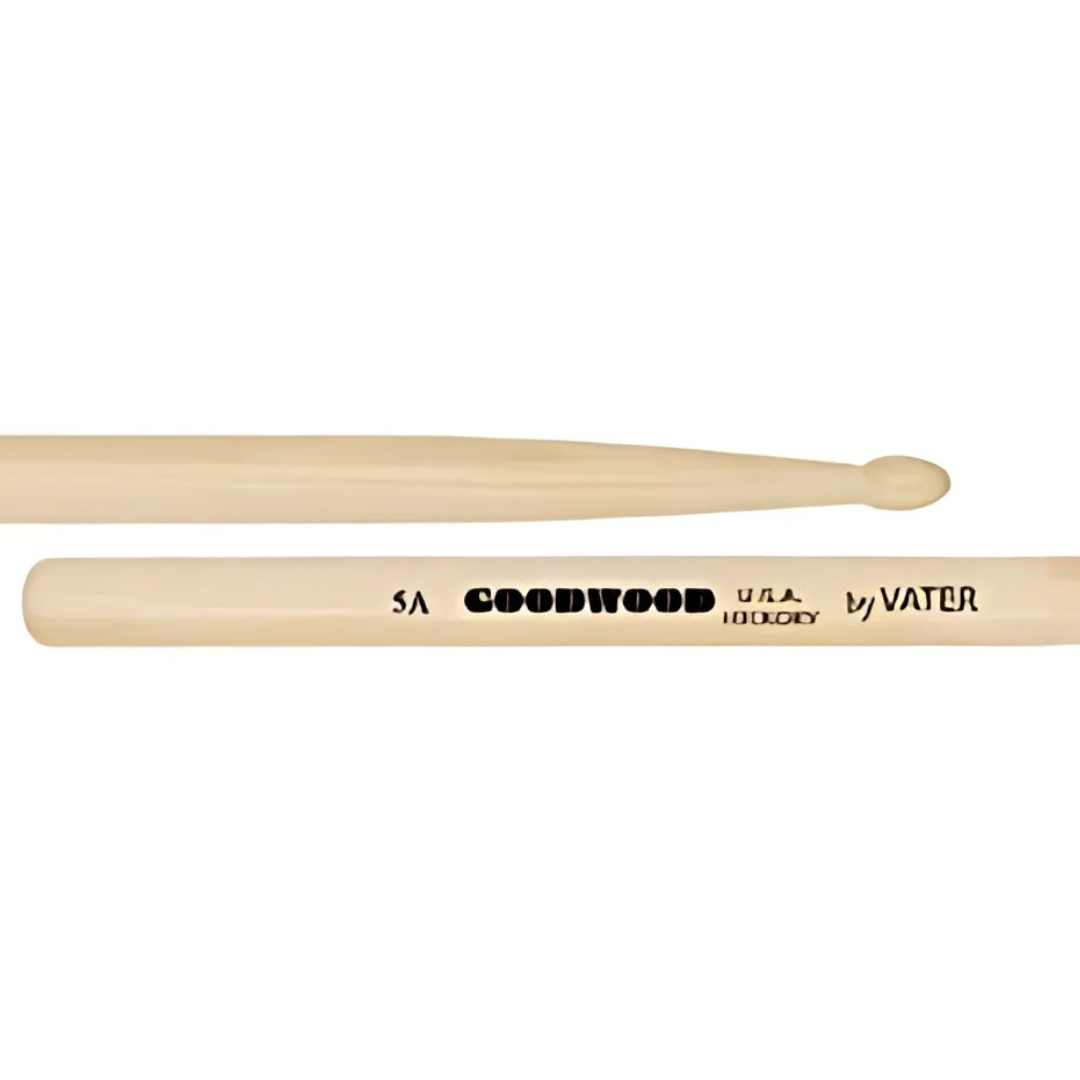 Vater Goodwood 5A Hickory Drumsticks - Wood Tip - product image