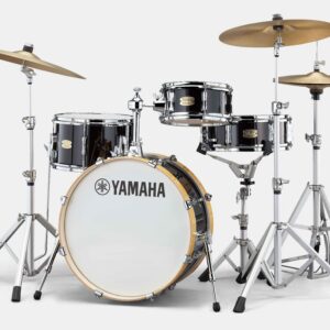 Yamaha Stage Custom Hip SBP0F4H 4-Piece Shell Pack - Raven Black