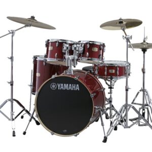 Yamaha Stage Custom Birch SBP2F5 5-Piece Shell Pack - Cranberry Red