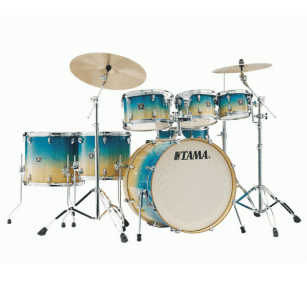 Tama Superstar Classic CL72RSP-CLP 7-Piece Shell Pack, Caribbean Lacebark Pine Fade - product image