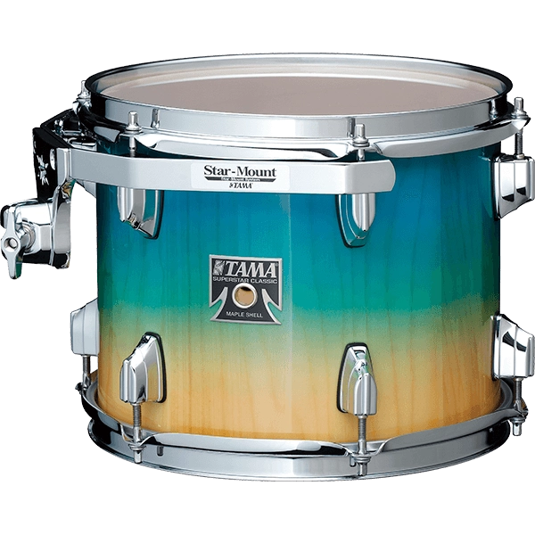 Tama Superstar Classic CL72RSP-CLP 7-Piece Shell Pack, Caribbean Lacebark Pine Fade - product image