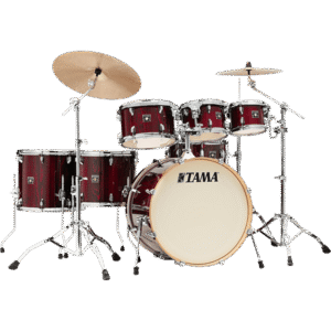 Tama Superstar Classic CL72RSP-GGP 7-Piece Shell Pack, Gloss Garnet Lacebark Pine