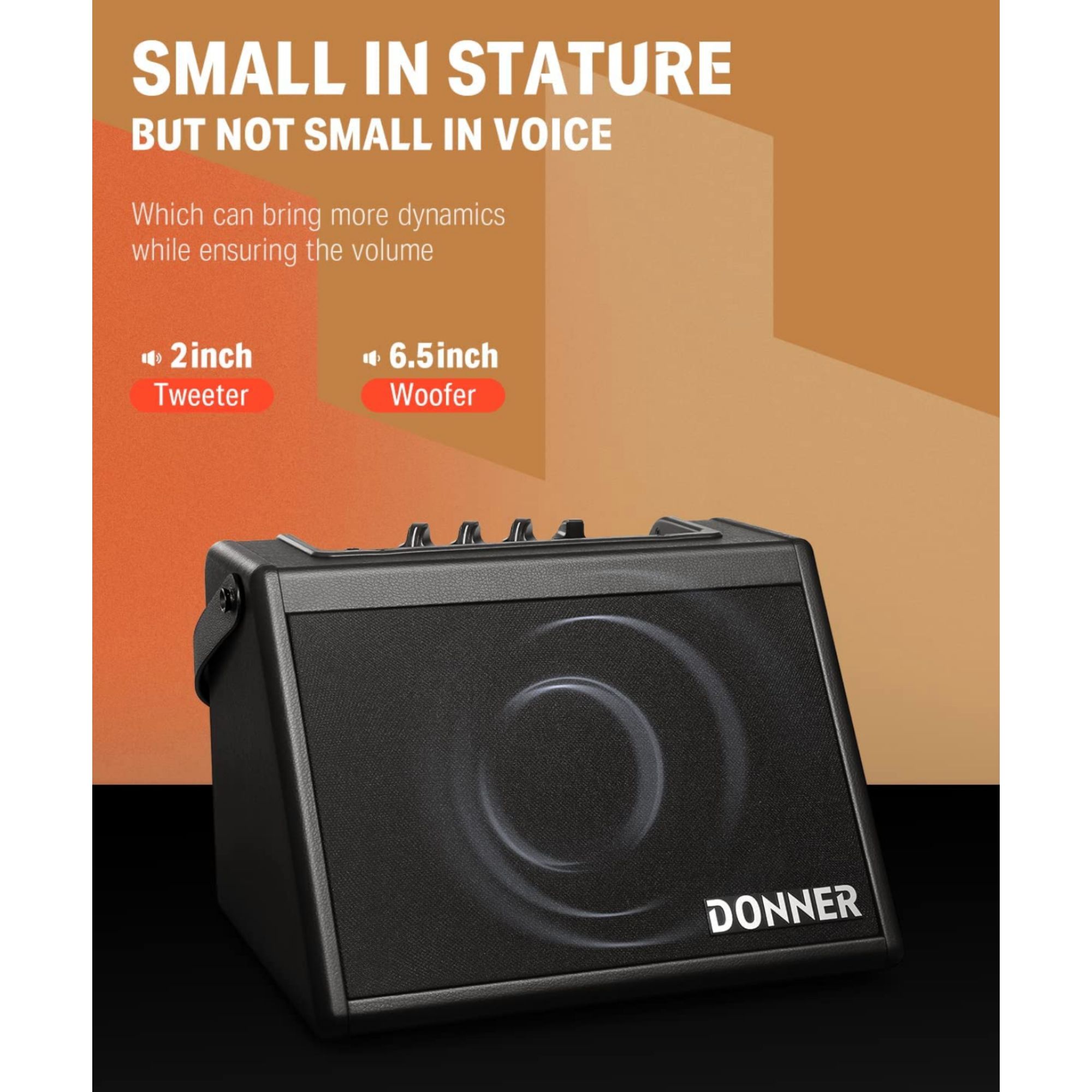 Donner DDA-20 20W Mini Electric Drum Amplifier - product image