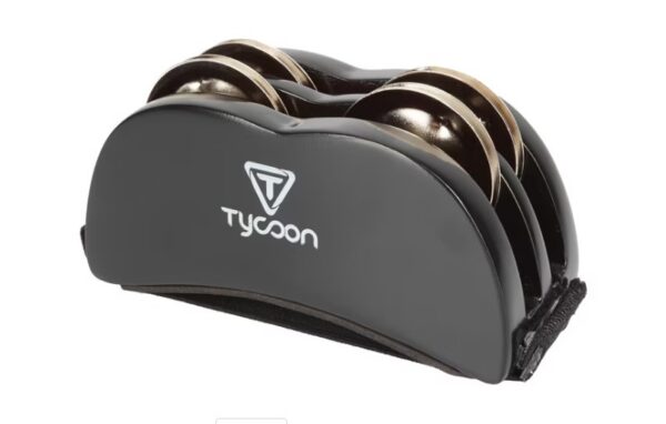 Tycoon Percussion Foot Tambourine (Bright Brass Jingles) - product image