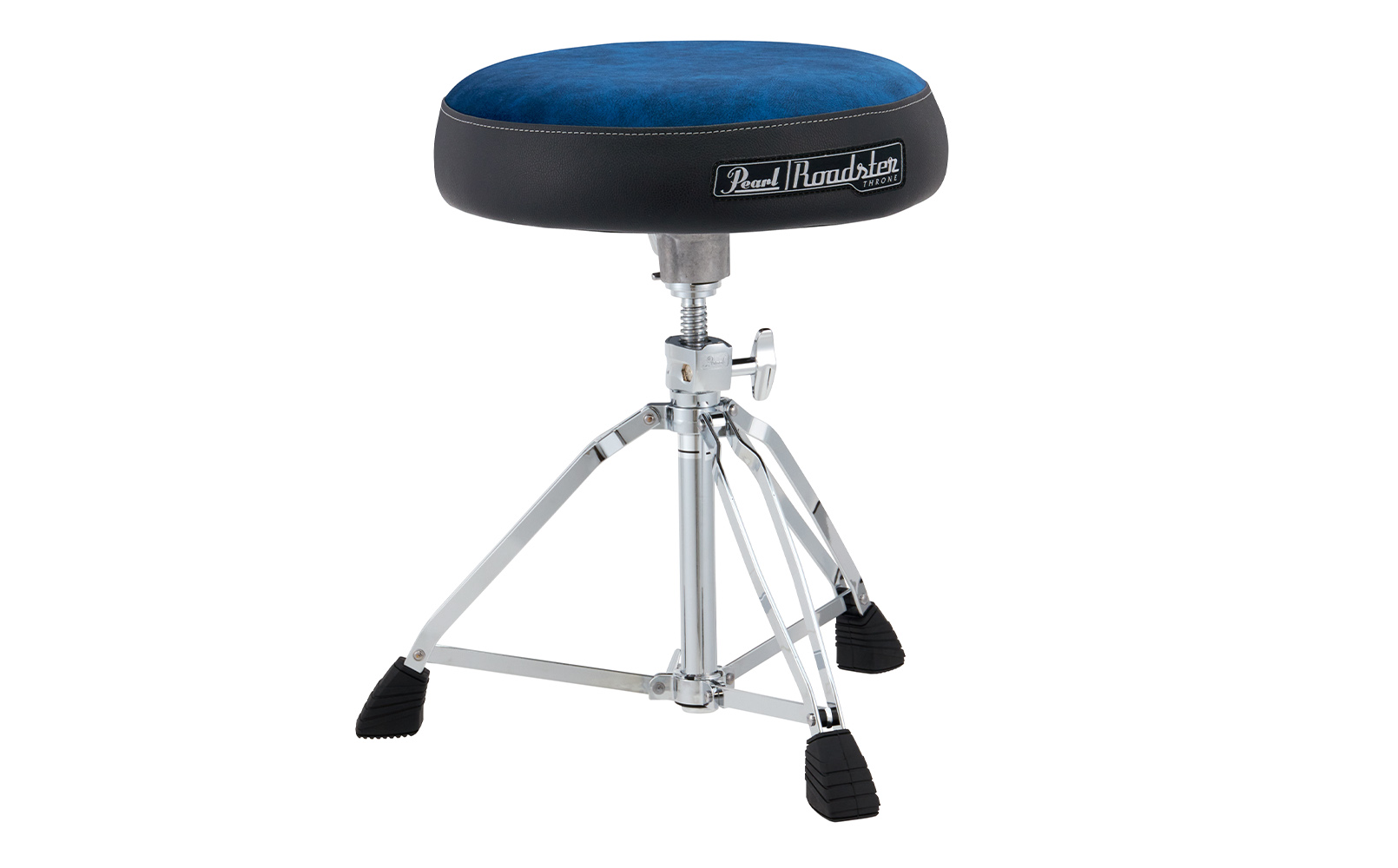 Pearl D1500BLST Roadster Multi-Core Drum Throne - Blue Top - product image