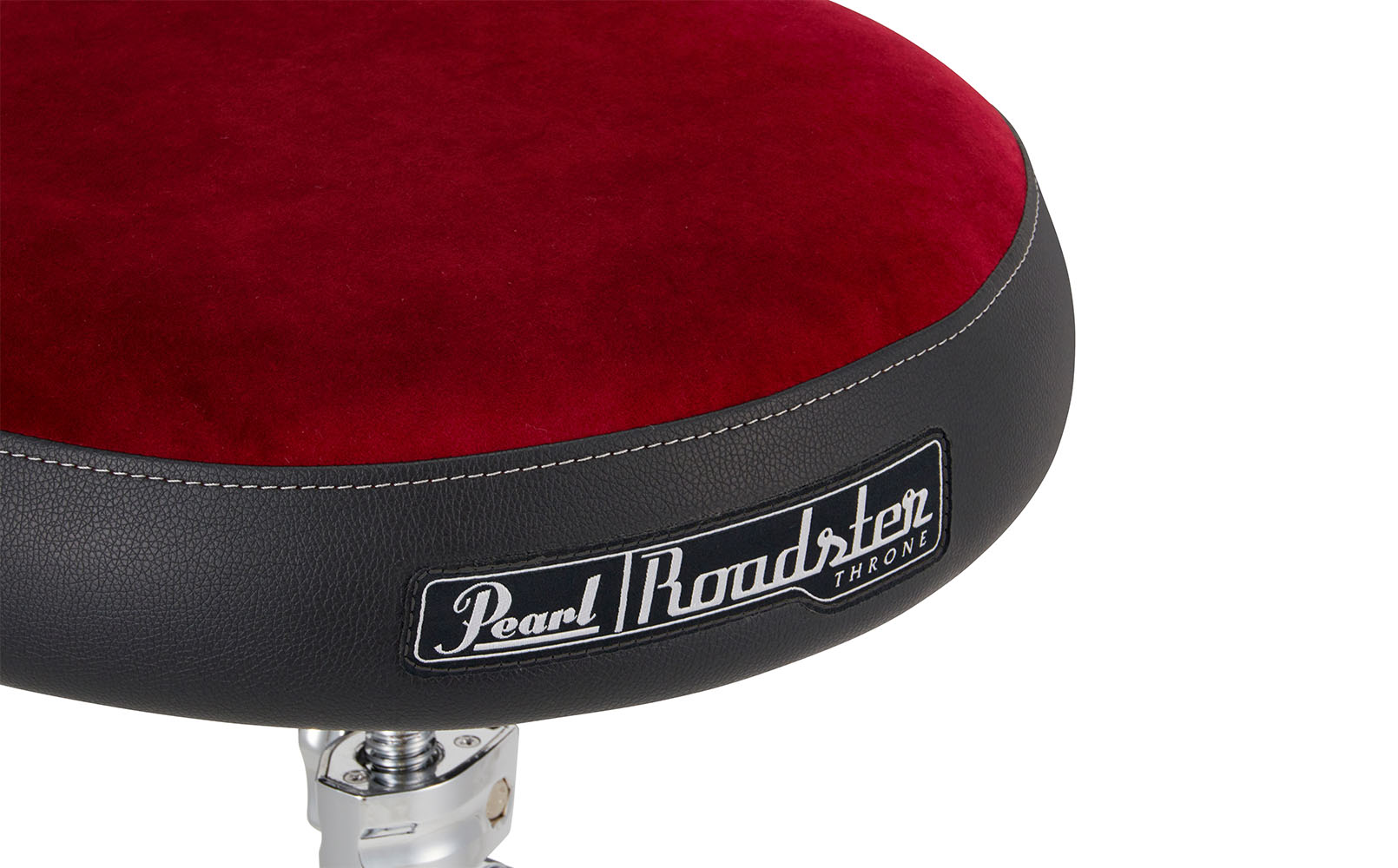 Pearl D1500RST Roadster Multi-Core Drum Throne - Red Top - product image