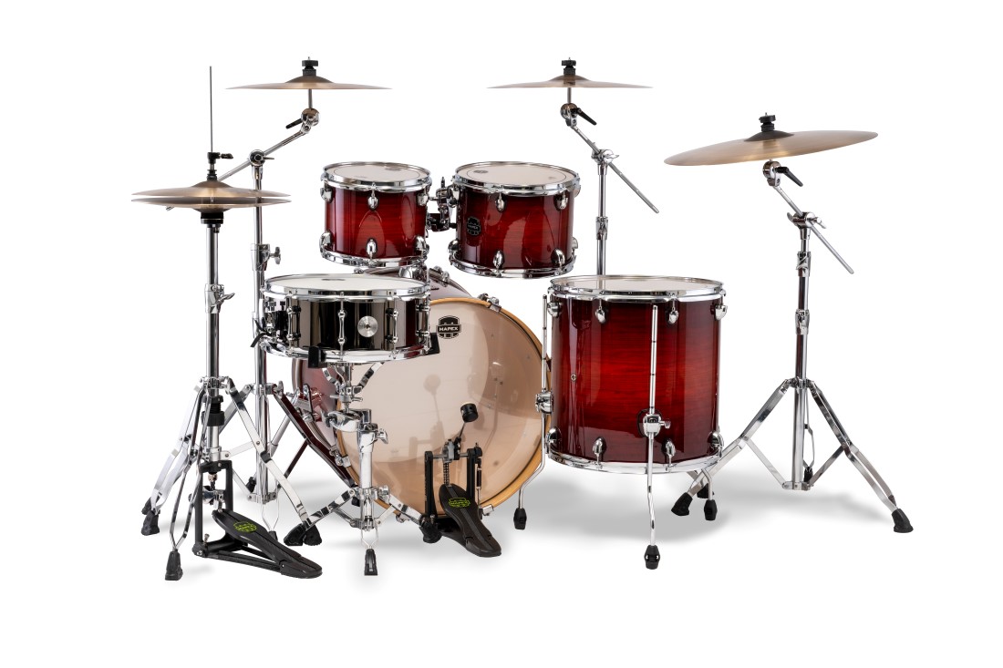 Mapex Armory Series Red Onyx Burst 5Pcs Hybrid Shell Pack - product image