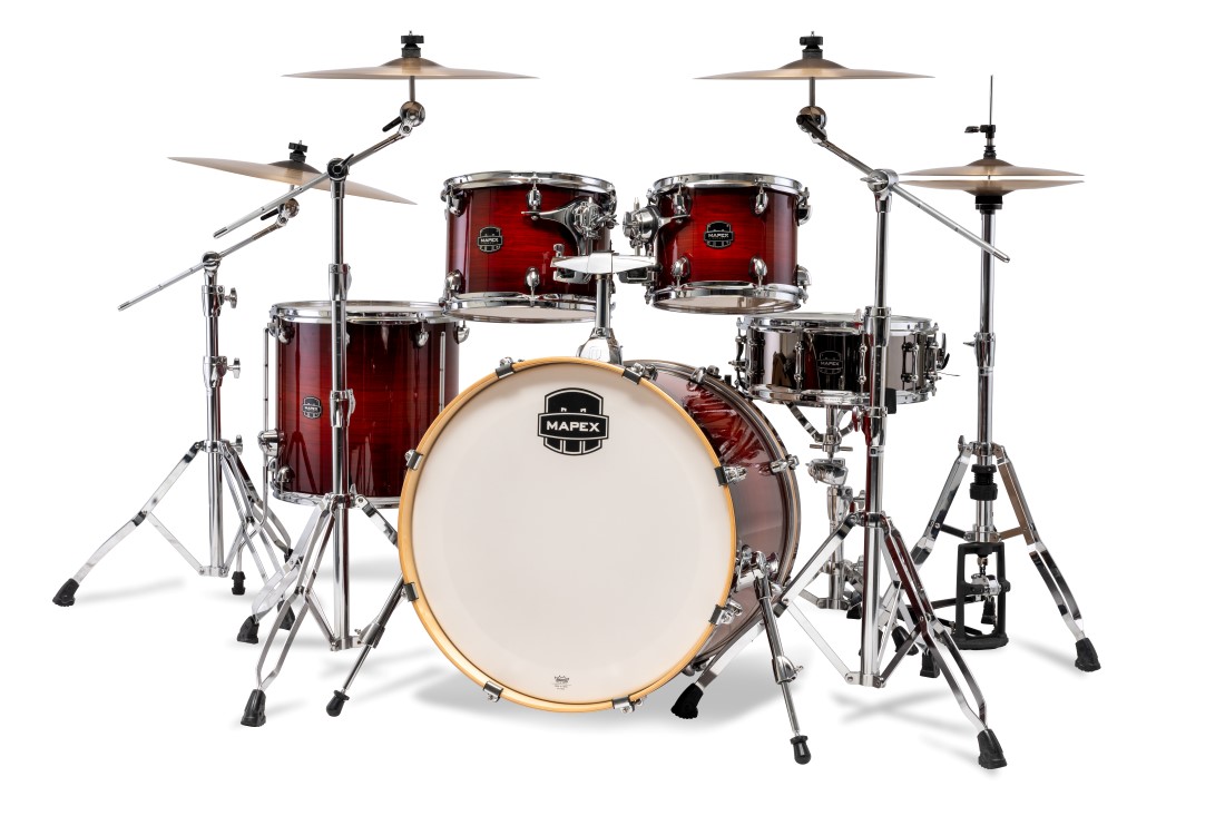 Mapex Armory Series Red Onyx Burst 5Pcs Hybrid Shell Pack - product image