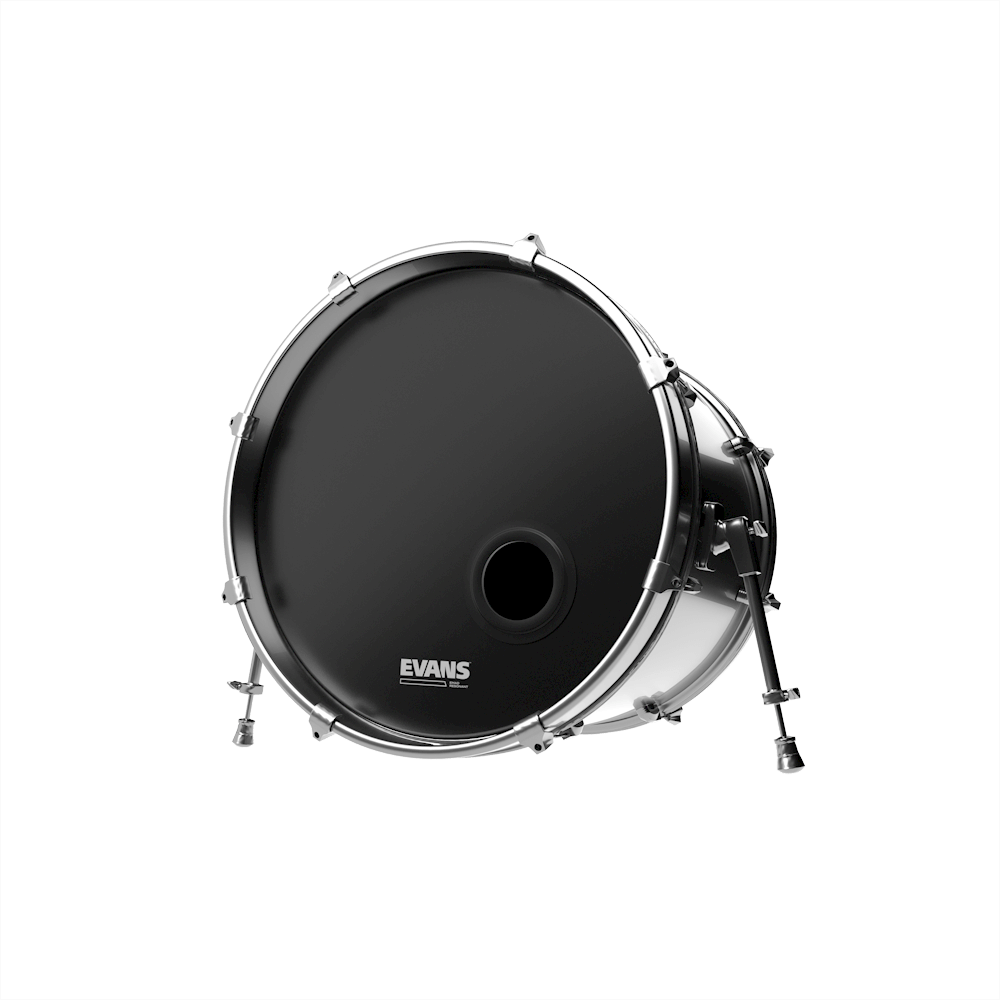 Evans REMAD 20" Black Resonant Drum Head - product image