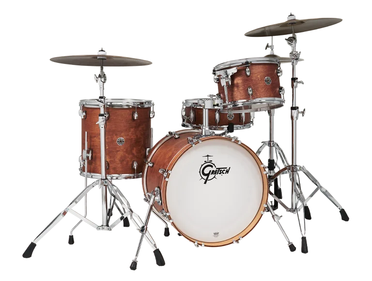Gretsch Catalina Club 4-piece shell pack in Satin Walnut Glaze