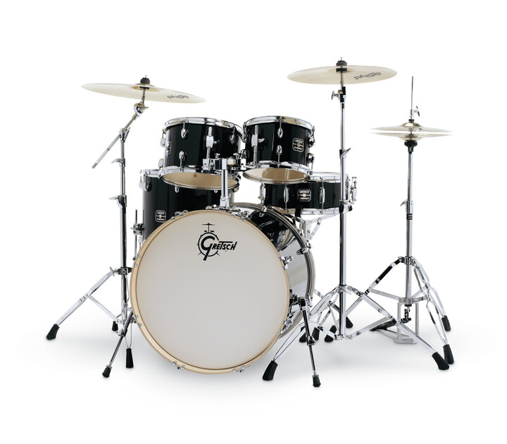Gretsch Energy 5-Piece Drum Kit with Hardware – Black - product image