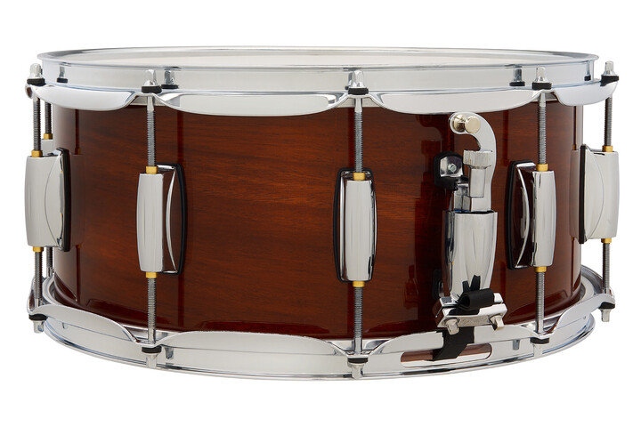 Gretsch Full Range 14x6.5" Mahogany/Maple Snare Drum – Gloss Natural - product image