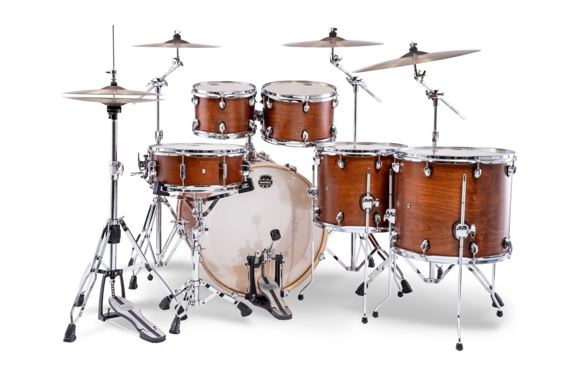 Mapex Mars Maple Natural Satin 5 Pcs Hybrid Shell Pack Drum Set - product image