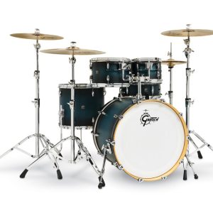 Gretsch Renown RN2 Maple 6-Piece Shell Pack – Satin Antique Blue Burst