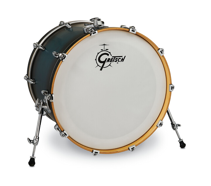 Gretsch Renown RN2 Maple 6-Piece Shell Pack – Satin Antique Blue Burst - product image