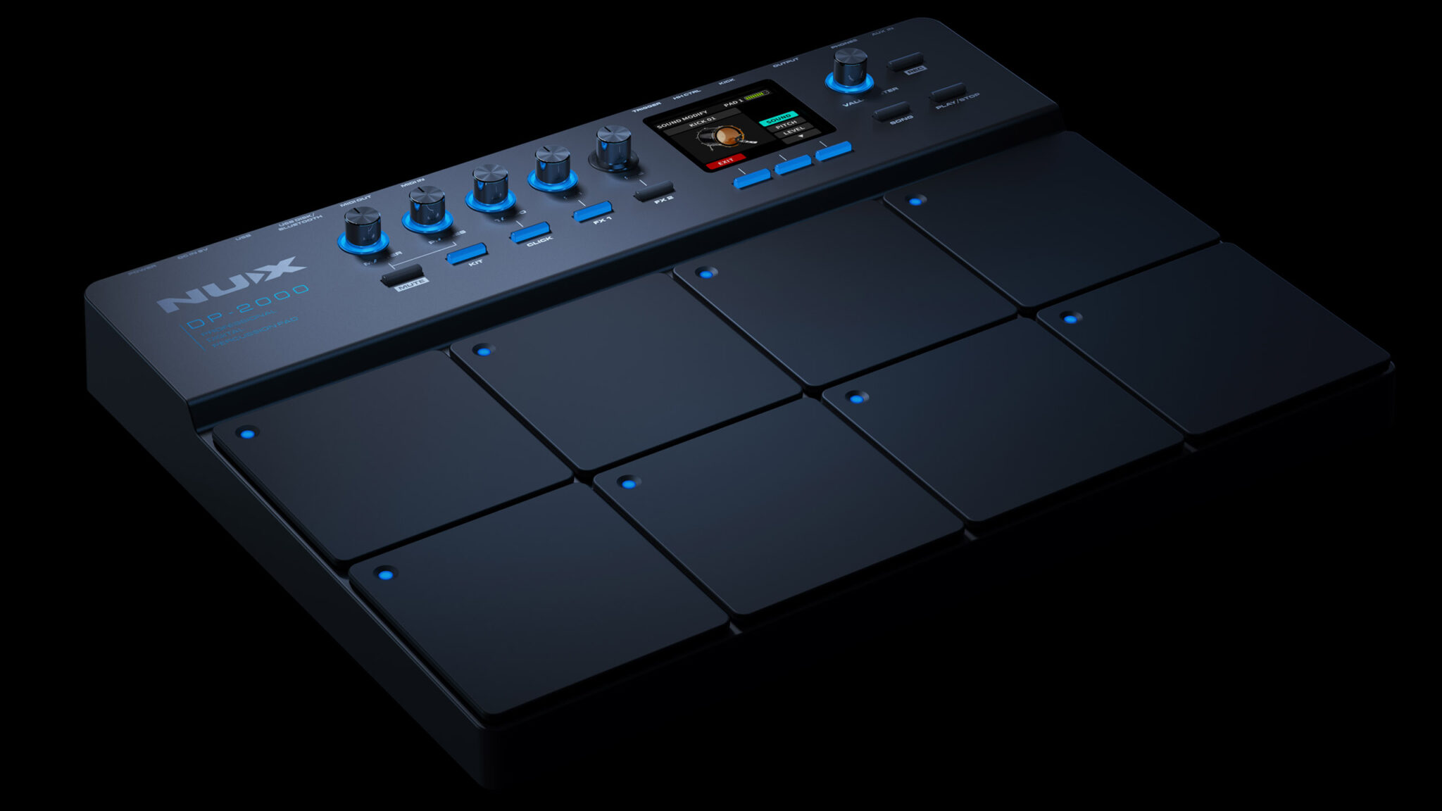 Nux DP-2000 Professional Digital Percussion Pad - product image