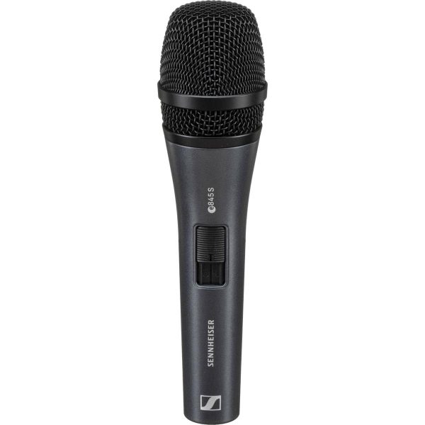 Sennheiser e 845-S: Supercardioid Vocal Mic (w/Switch) - product image