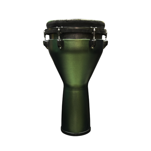 Pluto Green Paint With Cover Djembe 12" - product image