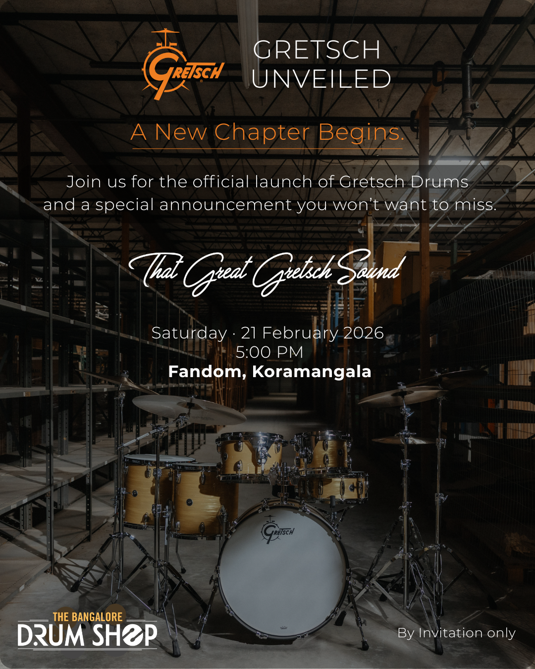 Gretsch Drums - India Launch