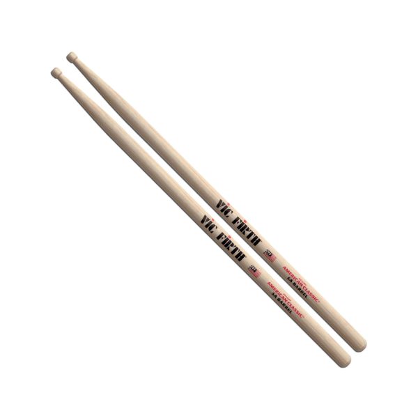 Vic Firth 5A Barrel Tip American Classic Hickory Drum Sticks - product image