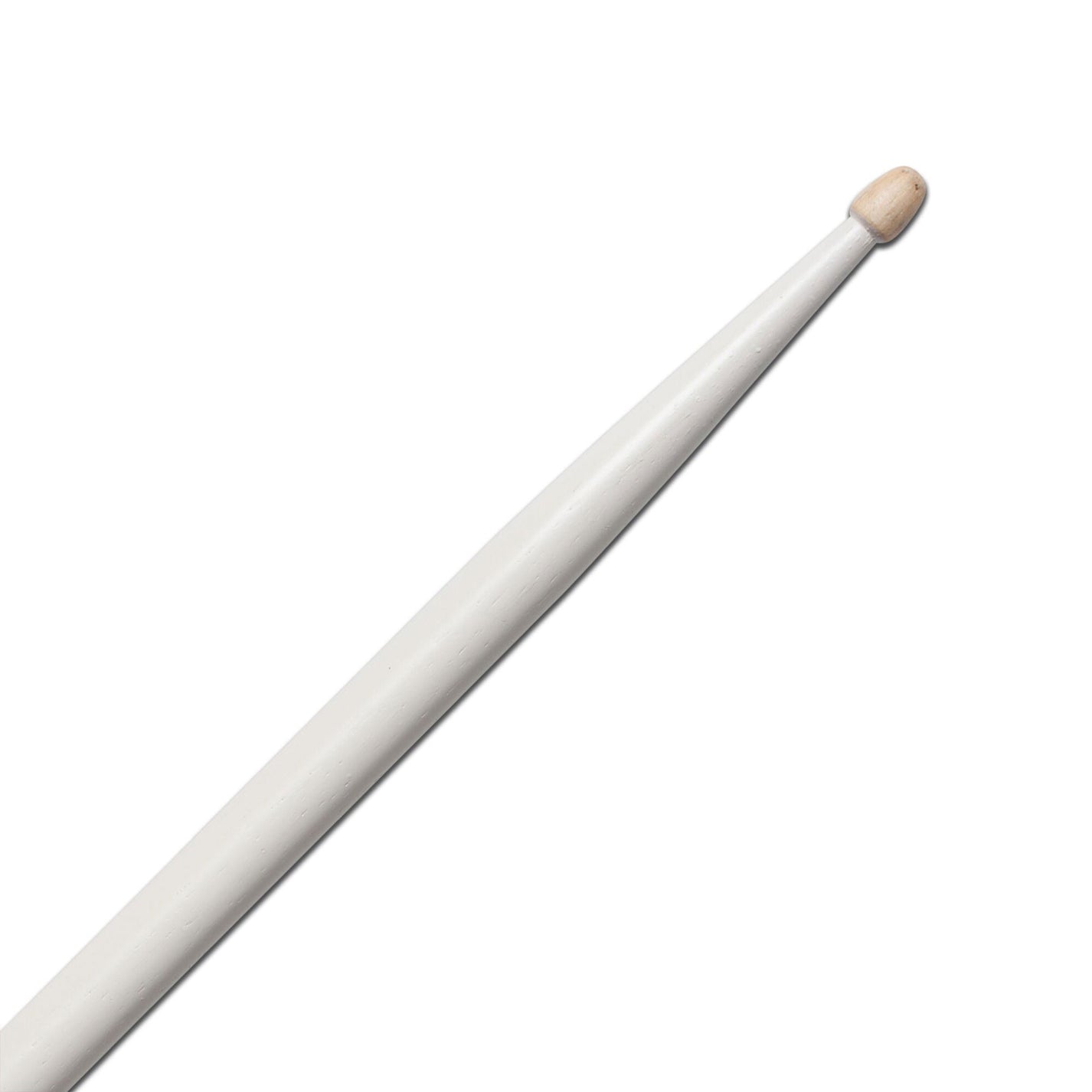 Vic Firth 5A Wood Tip American Classic White Drum Sticks tip close-up