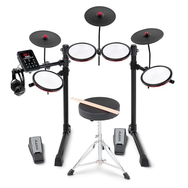Alesis Turbo Max Eight Piece Electronic Drum Kit With Mesh Heads - product image
