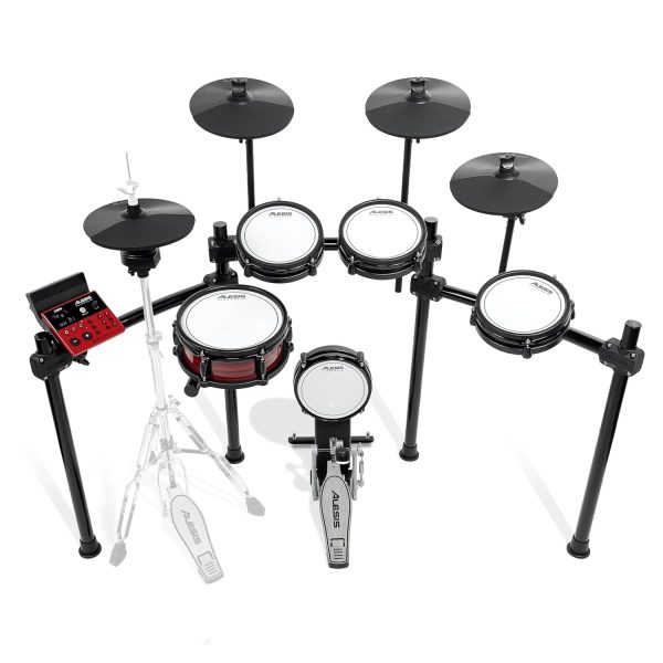 Alesis Nitro Ultimate Nine Piece Electronic Drum Kit With Mesh Heads - product image