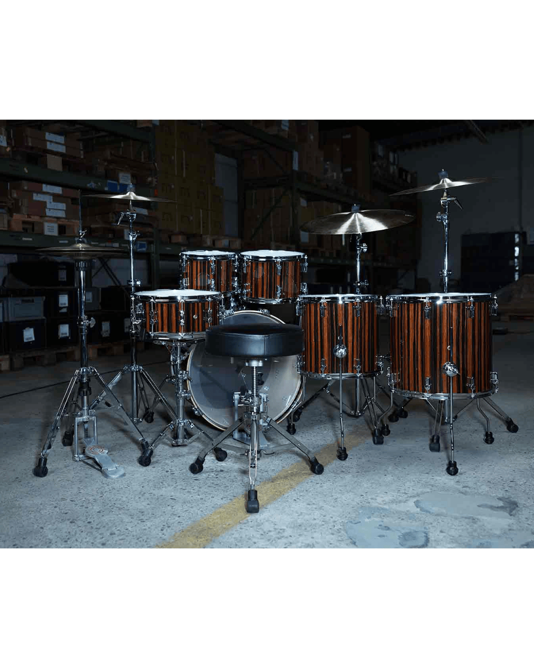 Sonor AQ2 150th Anniversary 6-Piece Shell Pack Ebony Replica - product image