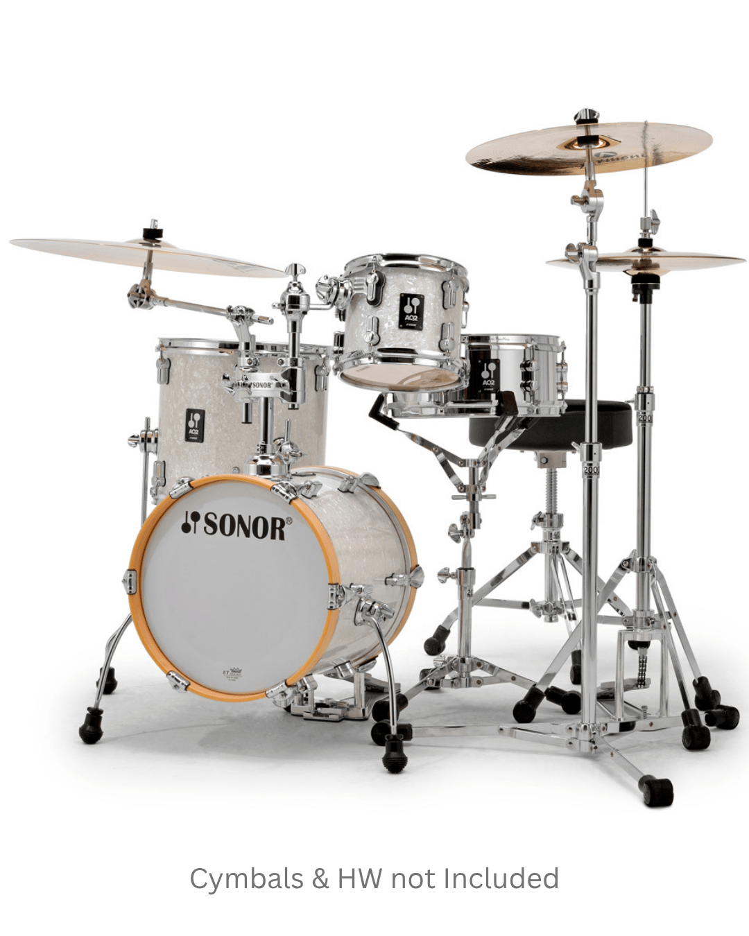 Sonor AQ2 Martini 4pc Shell Pack - White pearl - product image