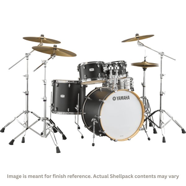 Yamaha Tour Custom Maple 5-Piece Shell Pack Licorice Satin - product image